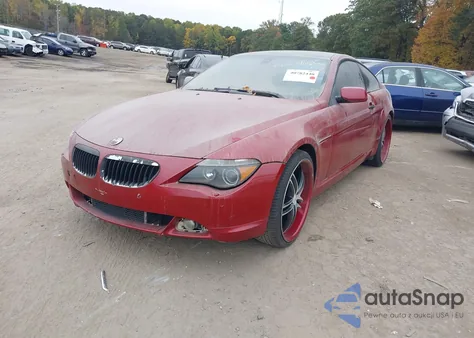 2004 BMW 645Ci from USA, damaged, VIN WBAEH73484B215624